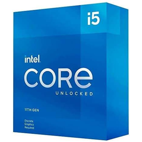 Processador Intel Core I5-11600k 3.9ghz (turbo 4,90ghz) Cache 12mb 6 Nucleos 12 Threads 11ª Ger Lga 1200 Bx8070811600k